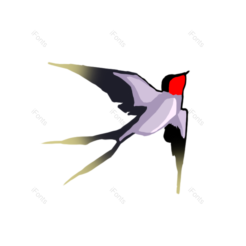 渐变图片,春天元素,PNG,免抠素材